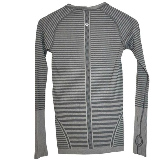 Lululemon Swiftly Tech Long Sleeve Crew Heathered Slate - Picture 5 of 8